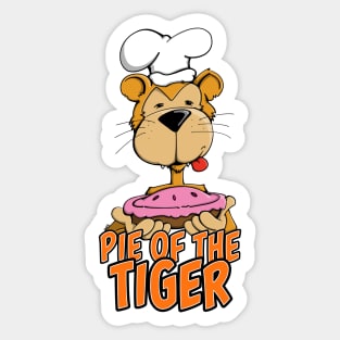 Pie of the Tiger Sticker